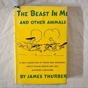 First Edition The Beast in Me and Other Animals by James Thurber Hardcover Book